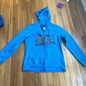 Harley-Davidson Zip Up Hoodies sz small